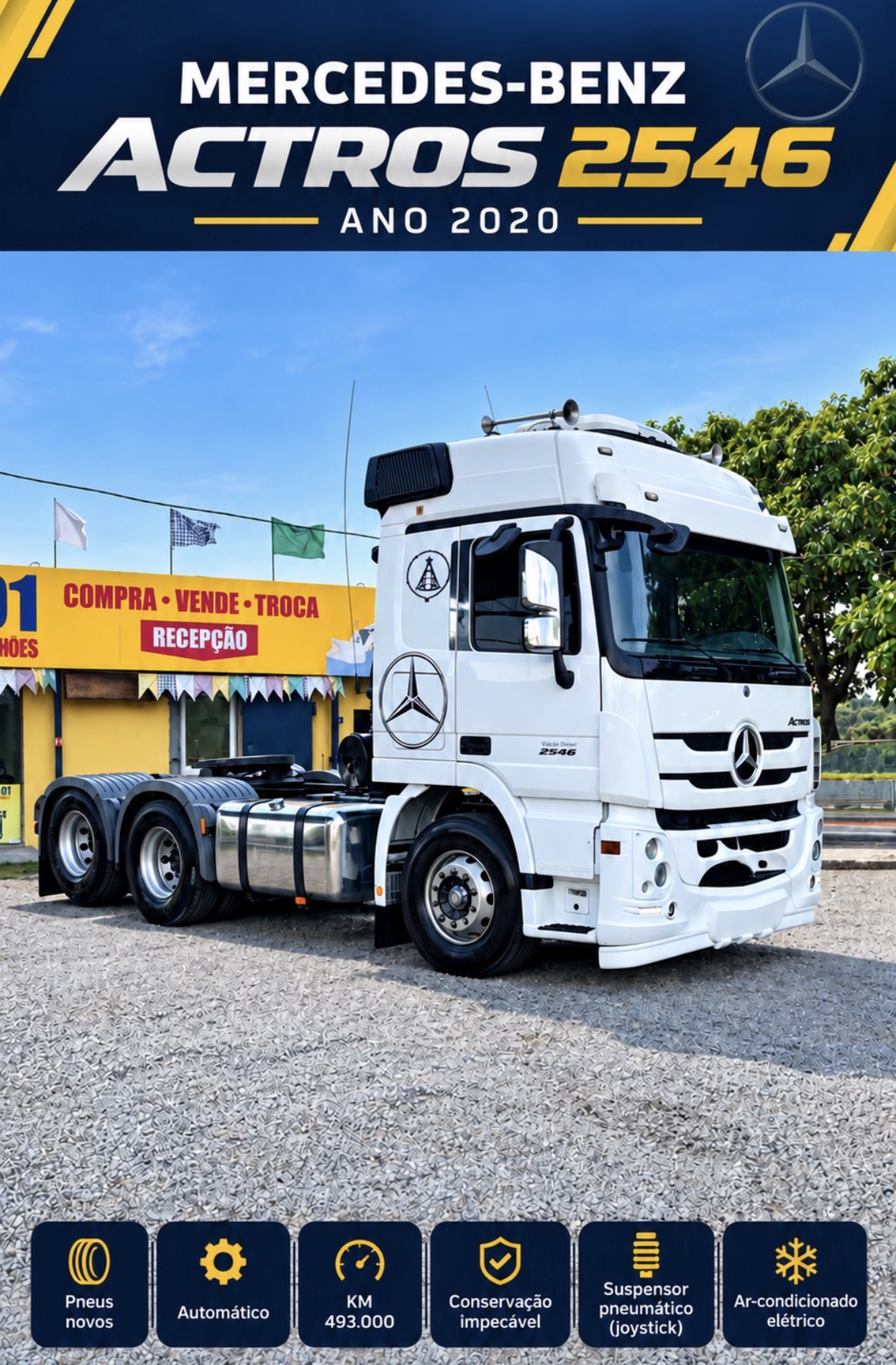 Mercedes Benz  Actros 2546